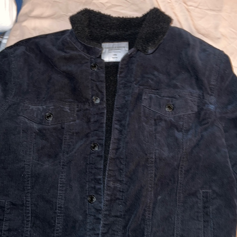 Black corduroy jacket